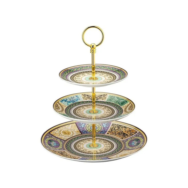 Compra Adesso Versace Barocco Mosaic Alzata Portafrutta 3 Pz