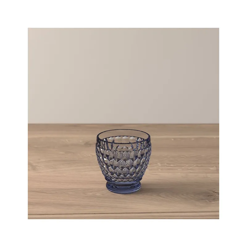 Villeroy & Boch Boston Coloured Set 4 Bicchieri Liquore Blue 3651 Super Prezzo