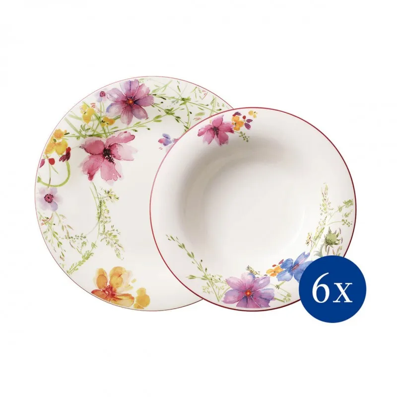Saldi Villeroy & Boch Mariefleur Basic Servizio Tavola 12 Pezzi