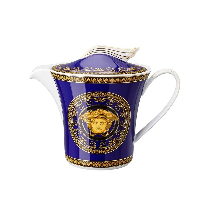Novità Versace Medusa Blue Teiera