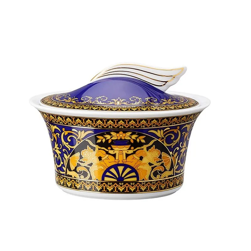 Non Perdere Versace Medusa Blue Zuccheriera