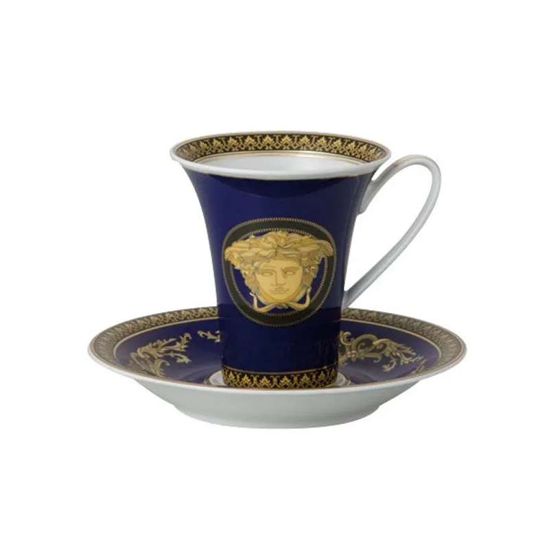 Offerta Del Giorno Versace Medusa Blue Tazza Caffè Alta 0, 18 l