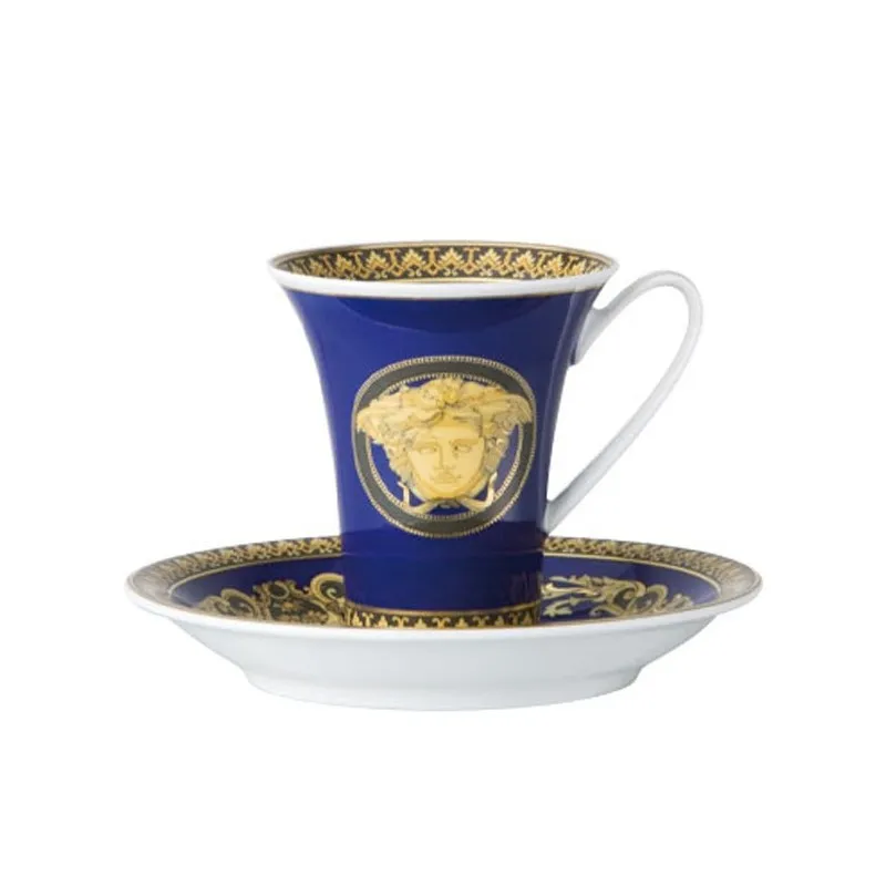 Versace Medusa Blue Tazza Caffè Espresso Compra Online