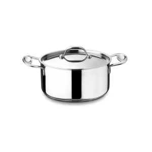 A Buon Prezzo Glamour, casseruola fonda 2 manici con coperchio, ø 20 cm
