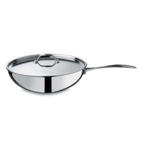 Glamour, wok saltapasta con coperchio, ø 30 cm Prezzo Basso