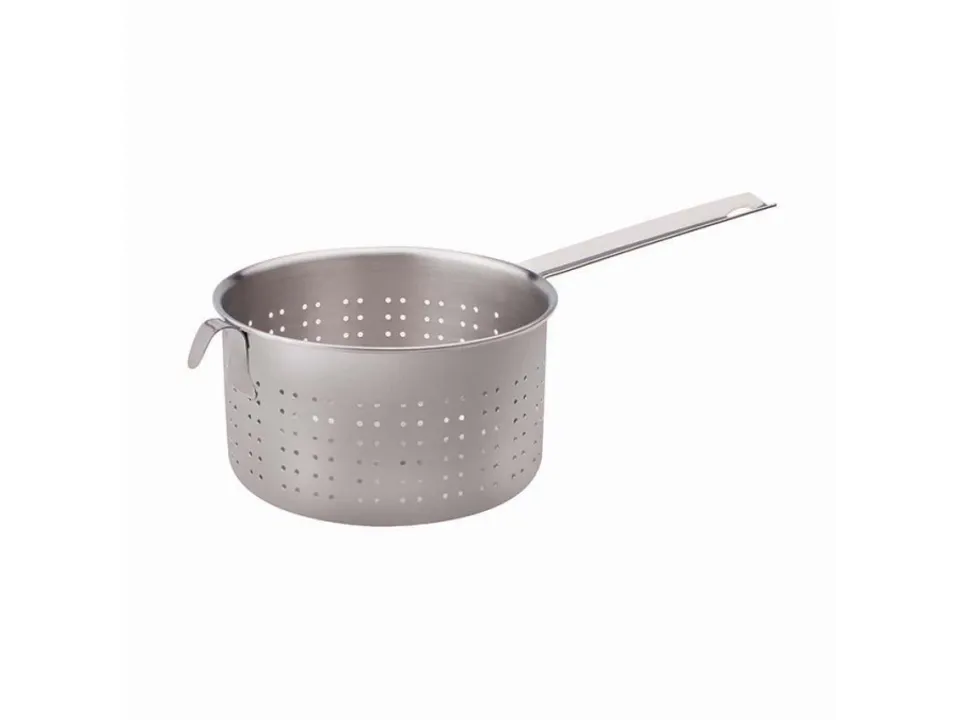 Non Perdere Scaldapasta cilindrico in acciaio inox 1 manico, ø 18 cm