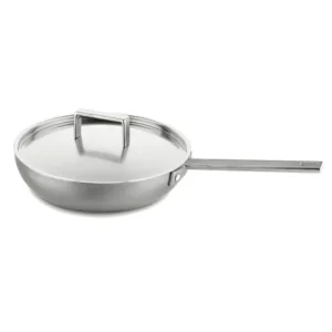 Consegna Rapida Attiva peltro, padella con coperchio - ø 26 cm