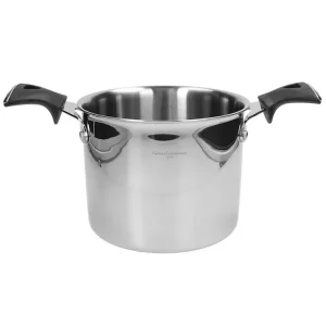 Prezzo Di Fabbrica Luxury design, pentola 2 manici 18 cm in acciaio inox