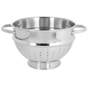 Consegna Rapida Luxury design, scolapasta 2 manici 22 cm in acciaio inox