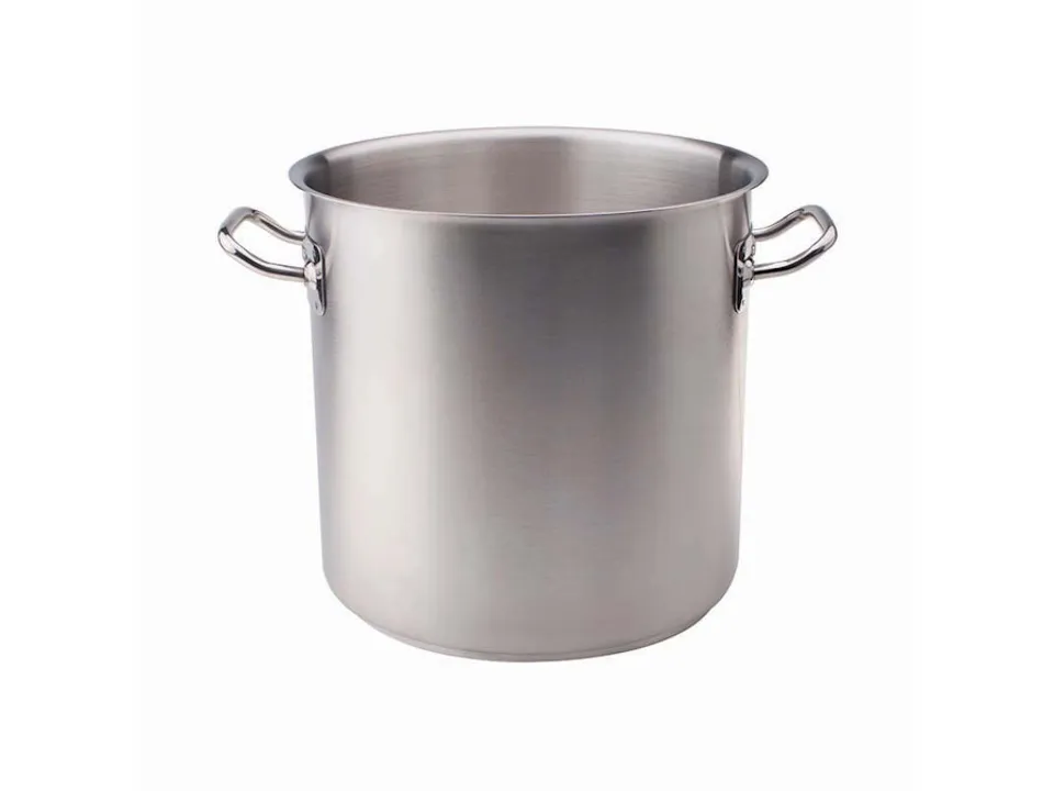 Esclusivo Pentola alta in acciaio inox 2 maniglie - ø32