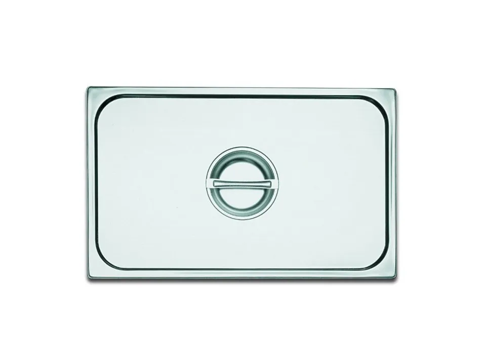 Gastronorm 1/2, coperchio in acciaio inox 18/10 Spedizione Espresso