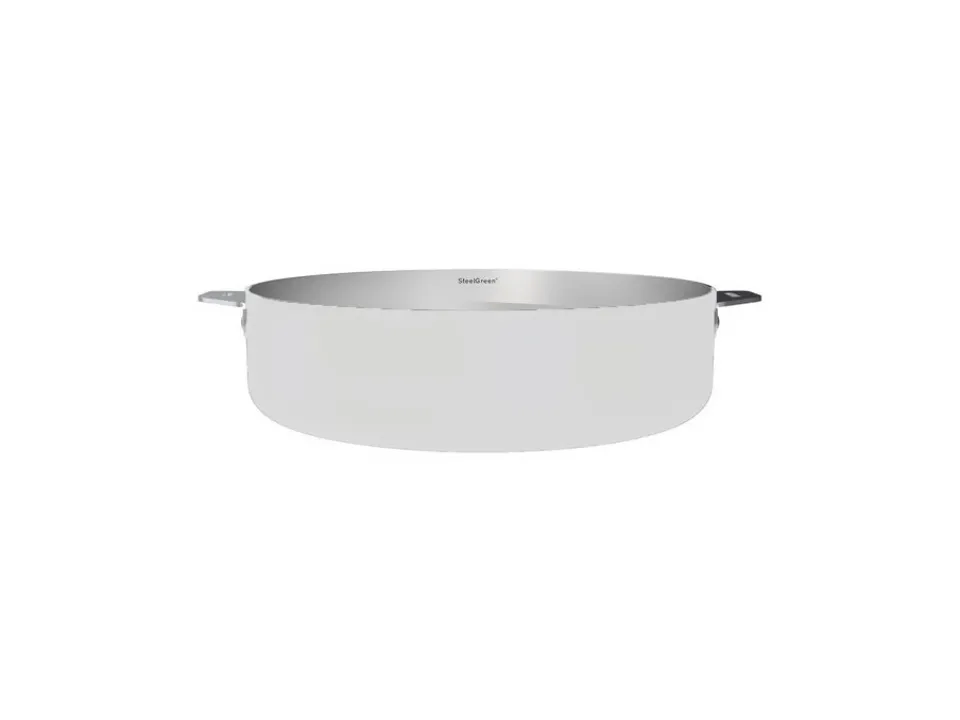 Spedito Oggi Padella alta meravigliosa 28 cm - ghiaccio