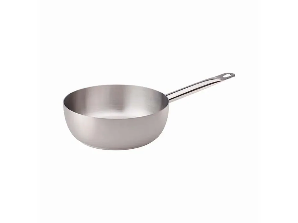 Di Tendenza Casseruola conica in acciaio inox 1 manico - ø24