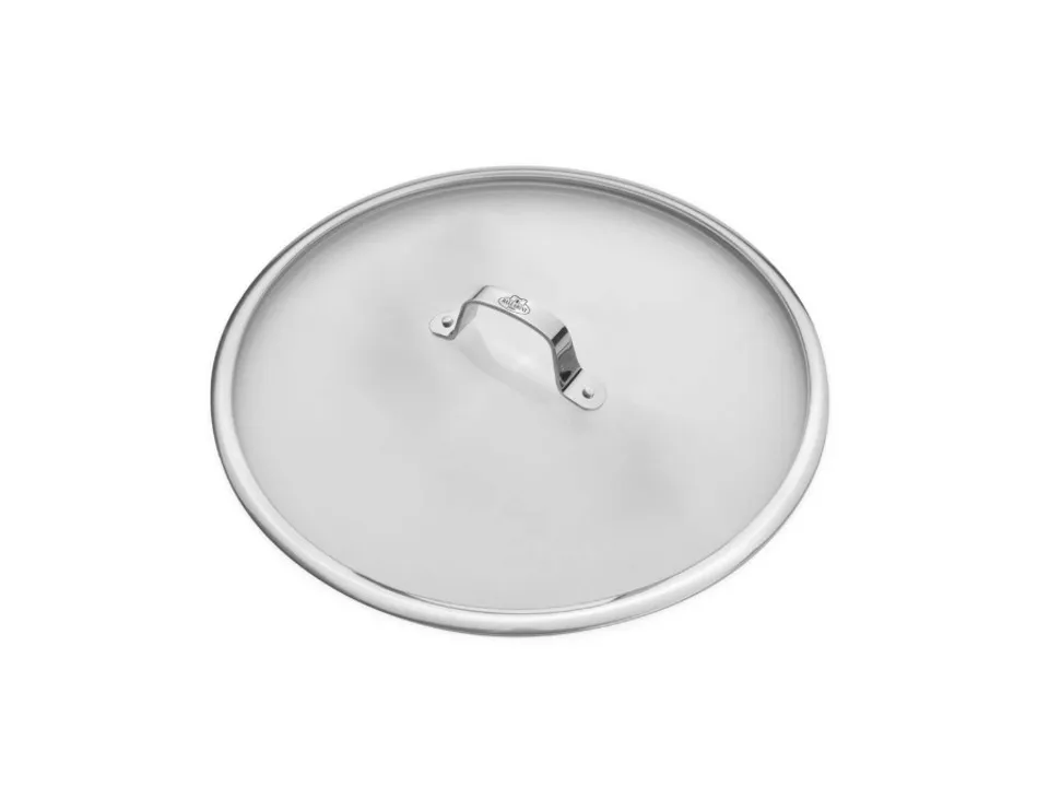 Offerta Limitata Coperchio in vetro con bordo in acciaio inox