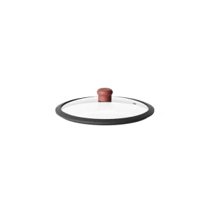 Cook&color, coperchio in vetro ø24 cm, rosso mattone Offerta Speciale