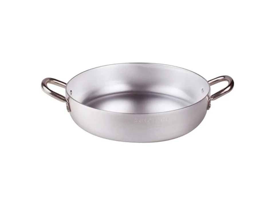 Tegame 2 manici in alluminio, ø24 cm Popolare