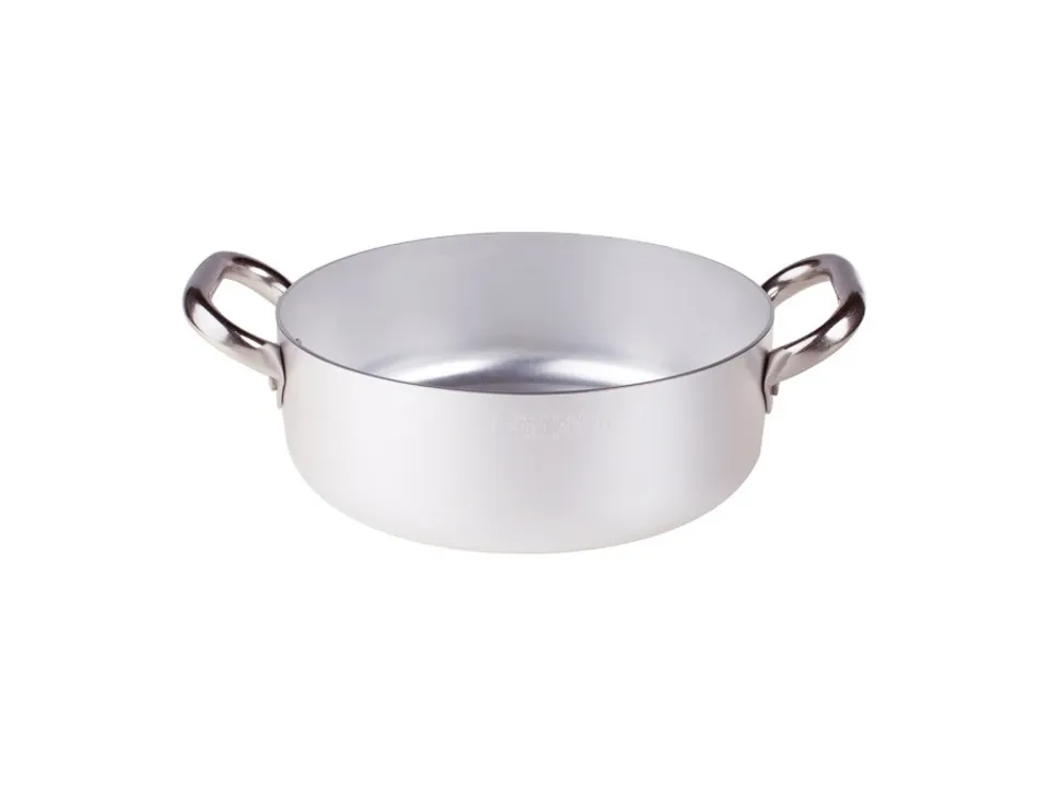 Nuova Collezione Casseruola bassa 2 maniglie, in alluminio 3 mm, ø 40 cm
