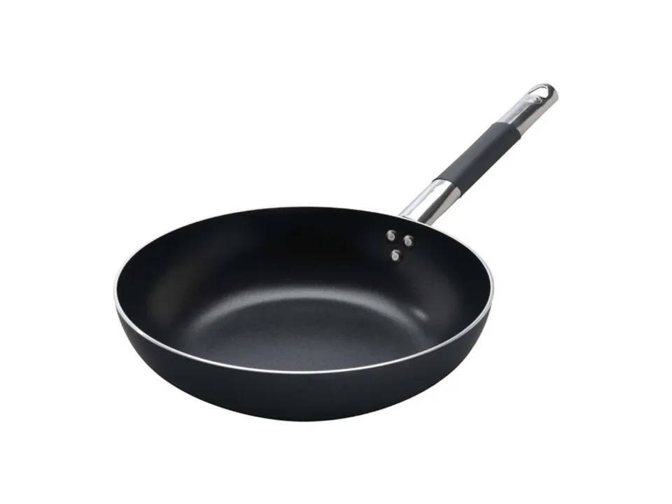 Non Perdere Padella antiaderente induzione alblack svasata alta in alluminio 3mm 1 manico - 32 cm