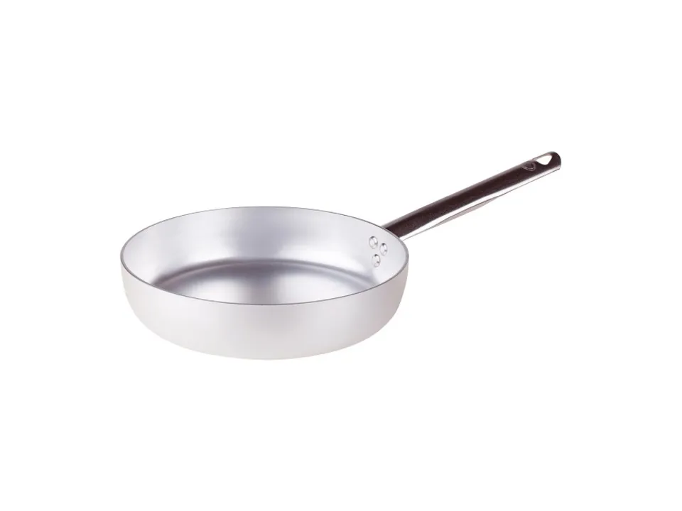 Padella dritta a friggere in alluminio 3mm 1 manico - ø20 cm Offerta Limitata