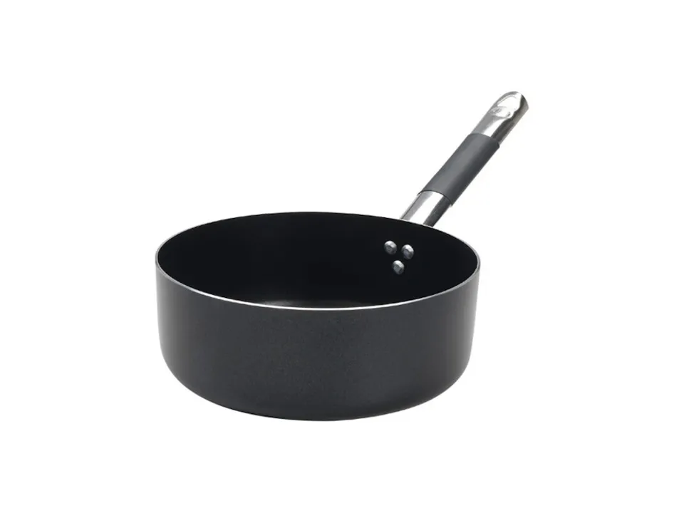 Promozione Esclusiva Casseruola antiaderente alblack bassa in alluminio 3mm 1 manico - ø32