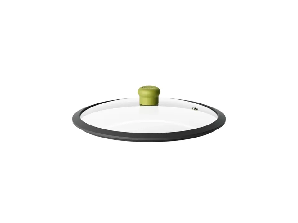 Cook&color, coperchio in vetro ø28 cm, verde avocado Spedizione Espresso