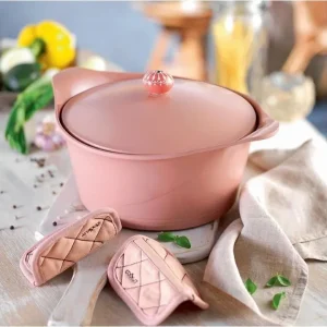 Compra Oggi Stesso Cocotte 28 cm - rosa cipria