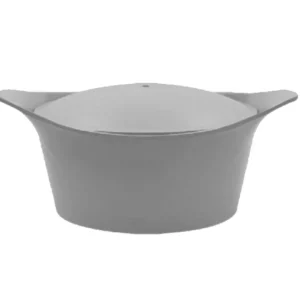 Cocotte 33 cm - grigio perla Esclusivo