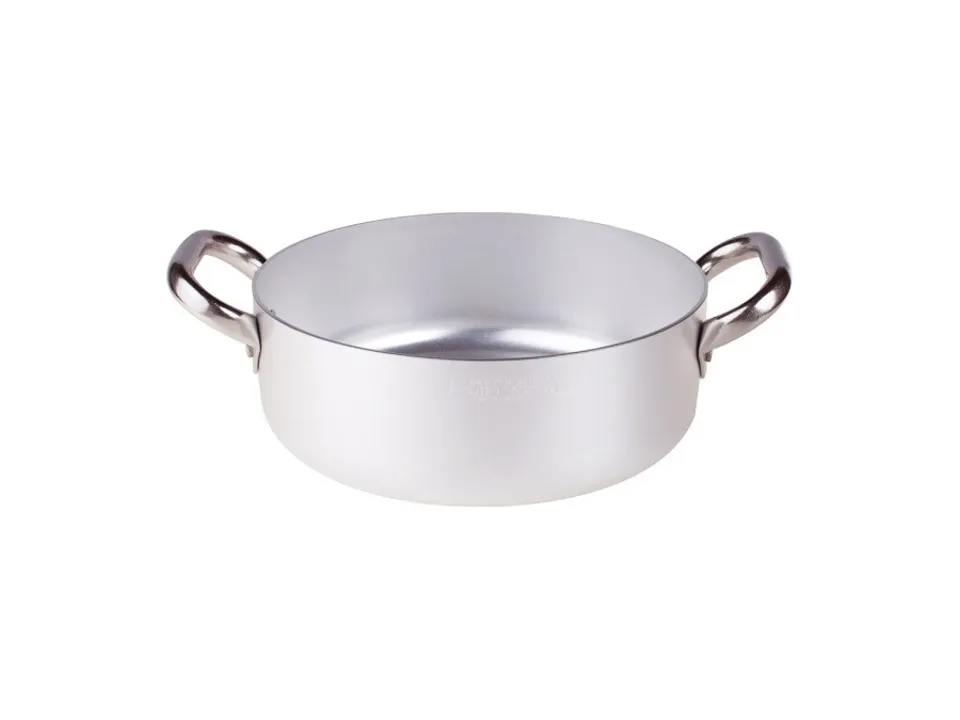 Compra Oggi Stesso Casseruola bassa 2 maniglie, in alluminio 3 mm, ø 55 cm