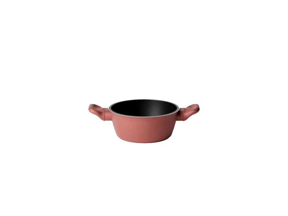 Cook&color, casseruola ø20 cm, rosso mattone Nuova Collezione