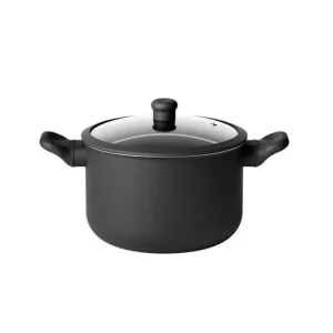 Acquista Ora Cuocipasta con coperchio in vetro "cook&color", ø 22,5 cm - nero