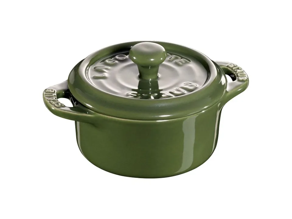 Saldi Mini cocotte verde basilico, ø 10 cm