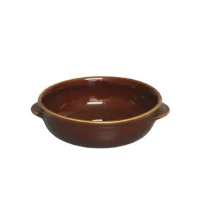 Prezzo Di Fabbrica Stoneware, tegame tondo, marrone - ø15x5h cm