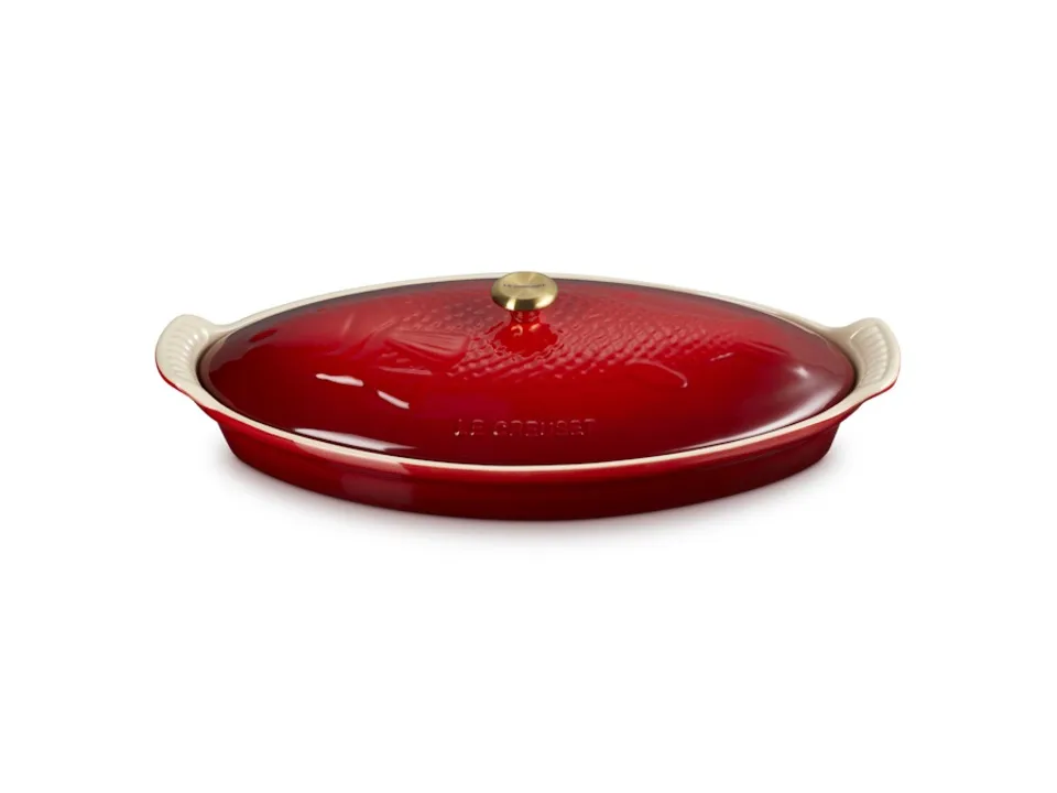 Tradition, pesciera in gres vetrificato 34 cm - ciliegia Occasione Imperdibile