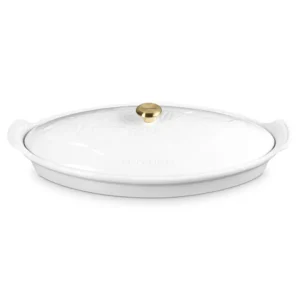 Prezzo Conveniente Tradition, pesciera in gres vetrificato 34 cm - bianco