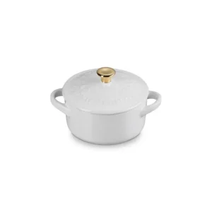 Tradition holly, mini cocotte in gres vetrificato 10 cm - bianco Ultimissimo Modello
