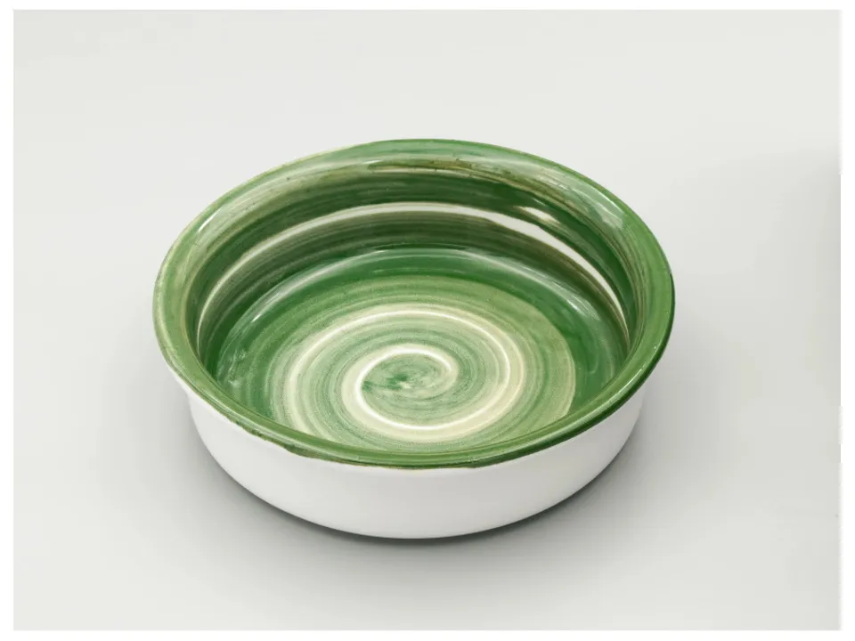 Inserto porcellana per tegame/padella cm.14 - verde Occasione Imperdibile