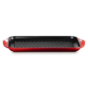 Bestseller Grill rettangolare xl 47 cm in ghisa vetrificata - ciliegia