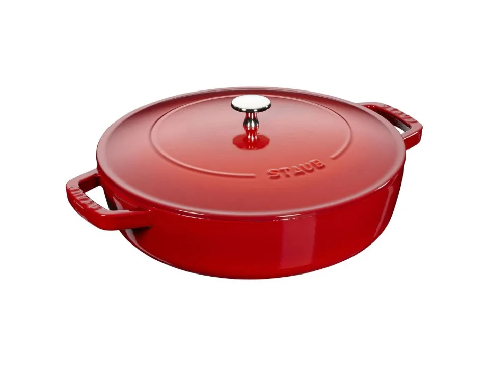 Offerta Lampo Tegame chistera rosso ciliegia, ø 28 cm