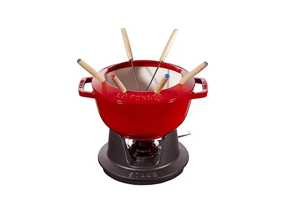 Offerta Speciale Set fonduta gourmet rosso ciliegia, ø 20 cm