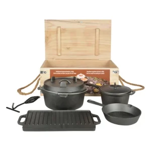 Compra Adesso Set da cucina in ghisa, 7 pezzi