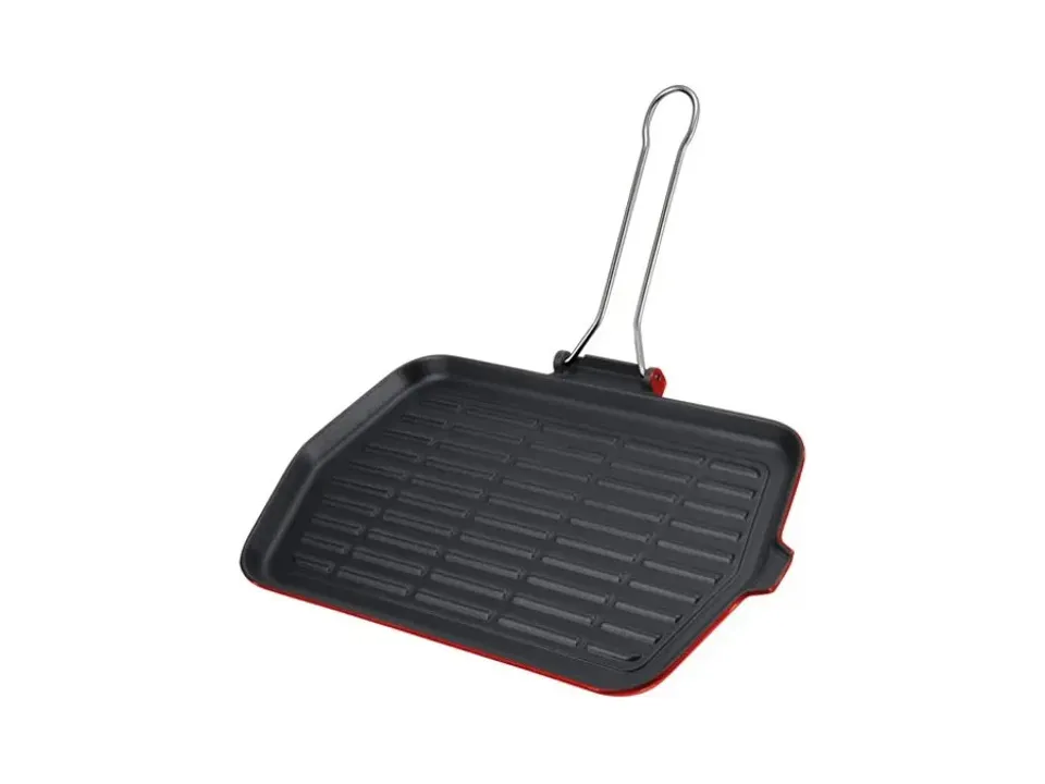 Solo Oggi Dietella induction, bistecchiera rettangolare, 23x36 cm, ghisa smaltata