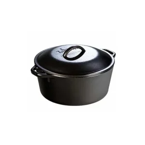 Casseruola in ghisa con coperchio in ghisa 4,73 lt Professionale