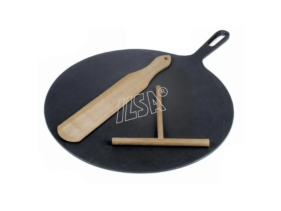 Prezzo Basso Crepiera bretone con spatola e stendipasta ilsa ø 32 cm