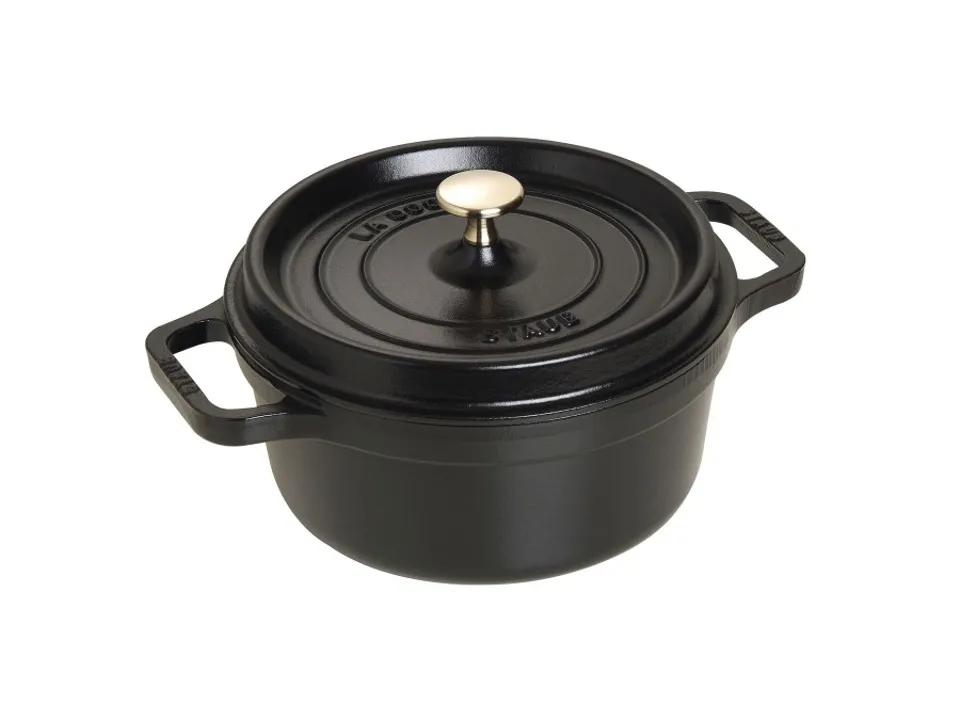 Cocotte nero, ø 22 cm Di Tendenza