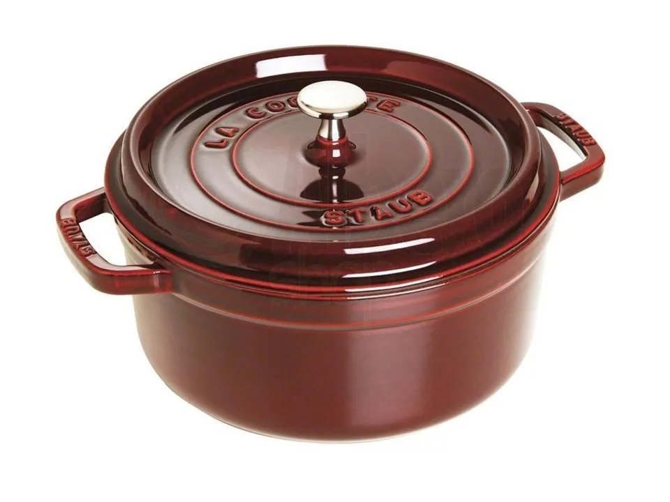 Professionale Cocotte rosso granata, ø 22 cm
