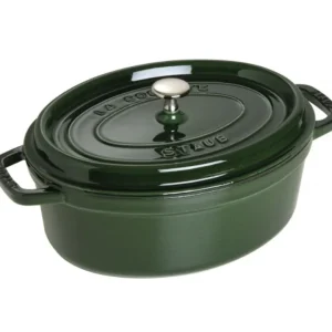 Vendita Finale Cocotte ovale verde basilico, ø 29 cm