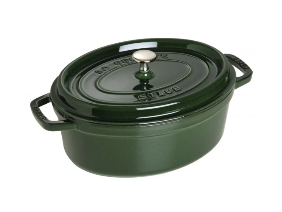 Vendita Finale Cocotte ovale verde basilico, ø 29 cm