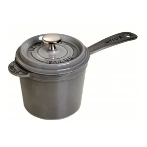 Cocotte alta con coperchio diam. 14 cm grigio grafite Offerta Del Giorno