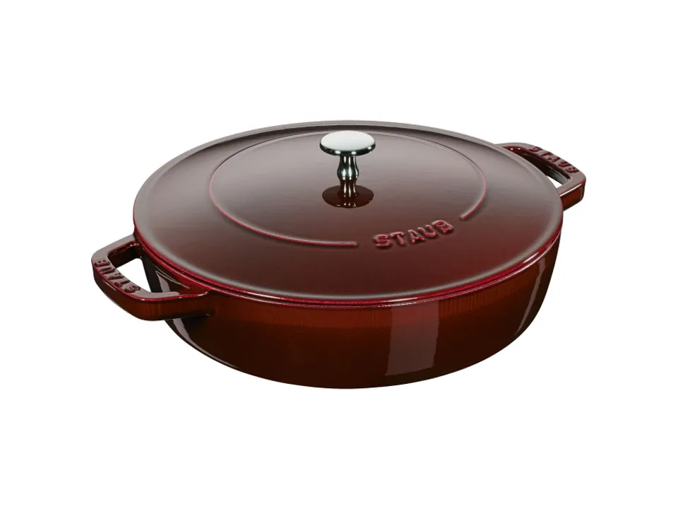 Tegame chistera rosso granata, ø 24 cm Compra Online