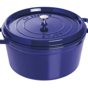 Spedito Oggi Cocotte blu scuro, ø 30 cm